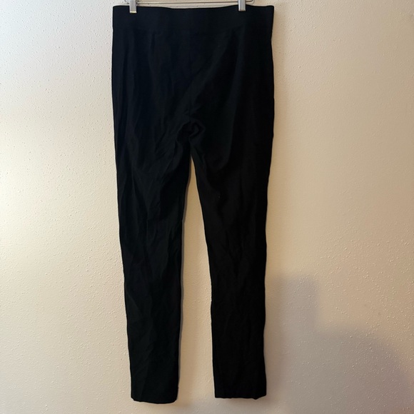 Eileen Fisher Black Elastic Waist Leggings Size Medium - Picture 5 of 7